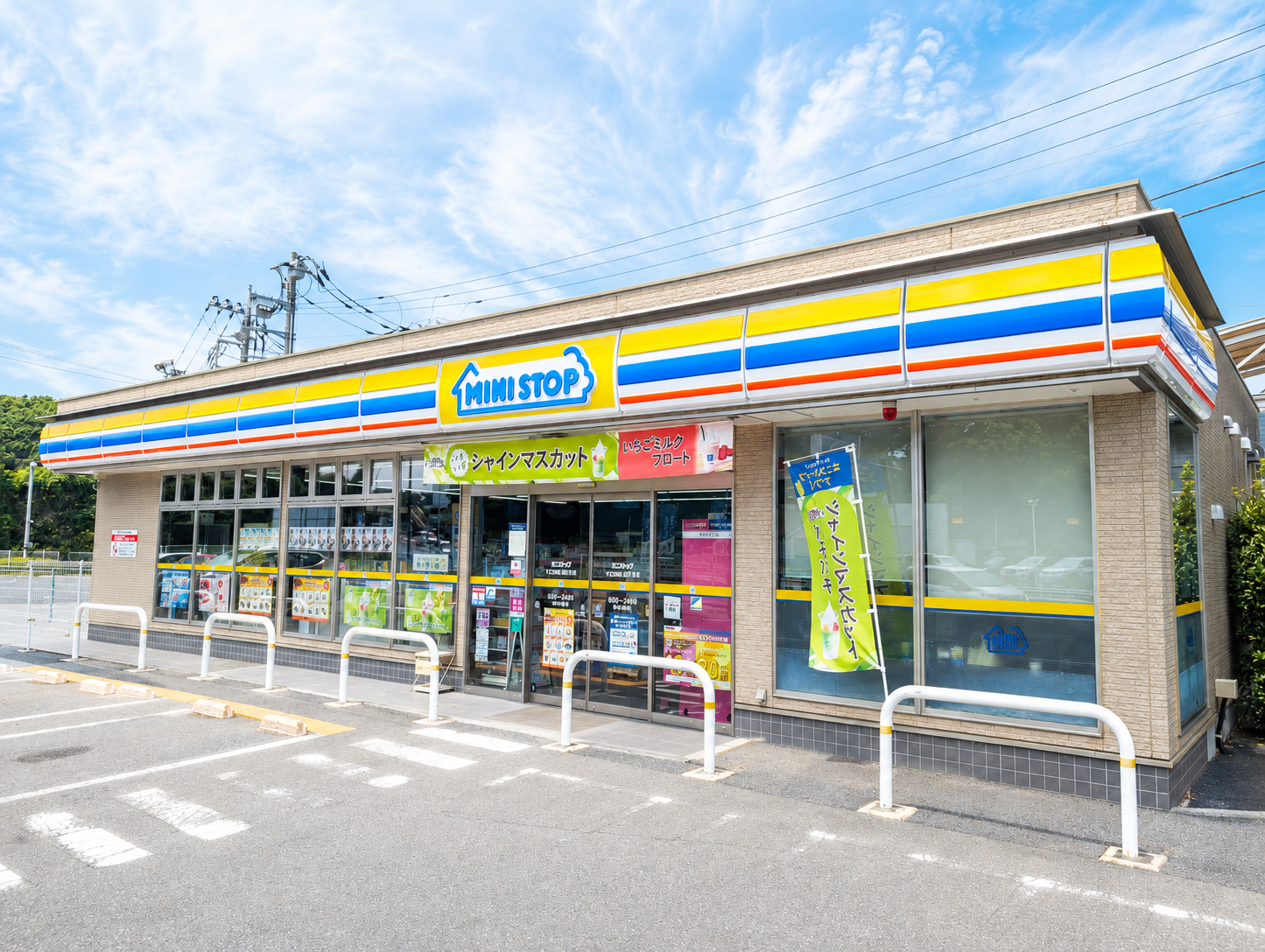 ミニストップ店舗の外観