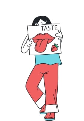 美味しさにこだわる（Taste）