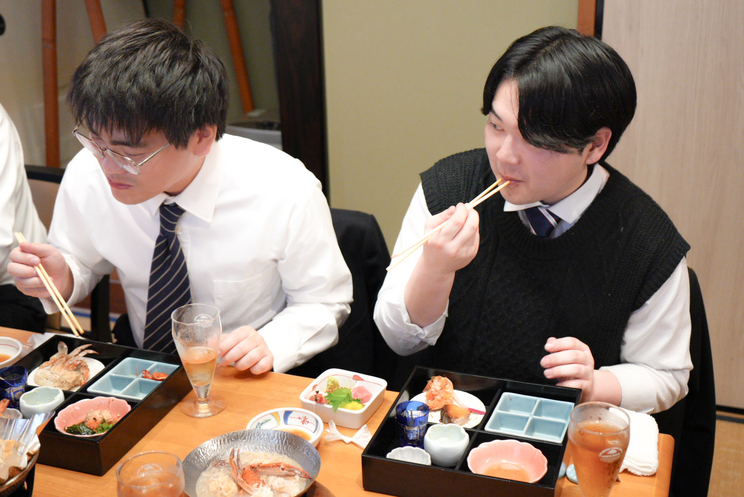 式典後の食事会③